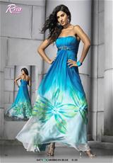 2012 Riva Prom Dresses 6471.  Available in Caribbean Blue
